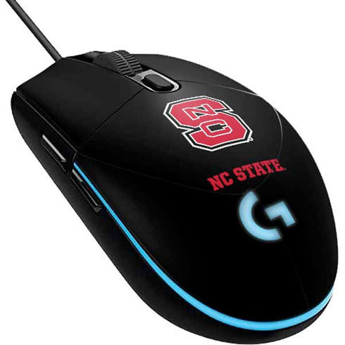 North Carolina State University Logo G203 Prodigy RGB Wired Gaming Mouse Skin